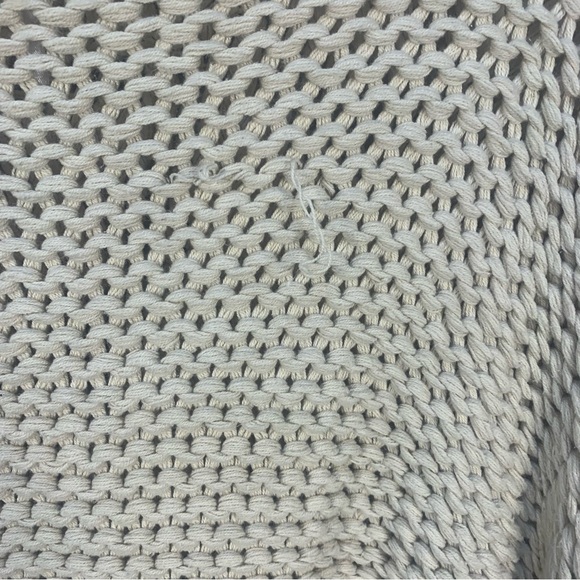 Free People My Only Sunrise Chunky Open Cable Knit Oversized Slouchy Sweater - Picture 13 of 16